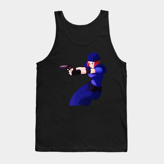 Jill Valentine Tank Top by SolidStro